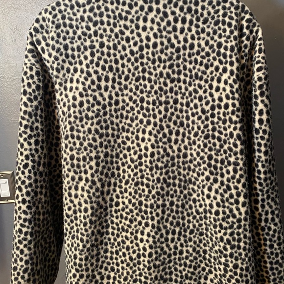 SELLECCA Fuzzy Teddy Bear Spotted Coat - Picture 11 of 16